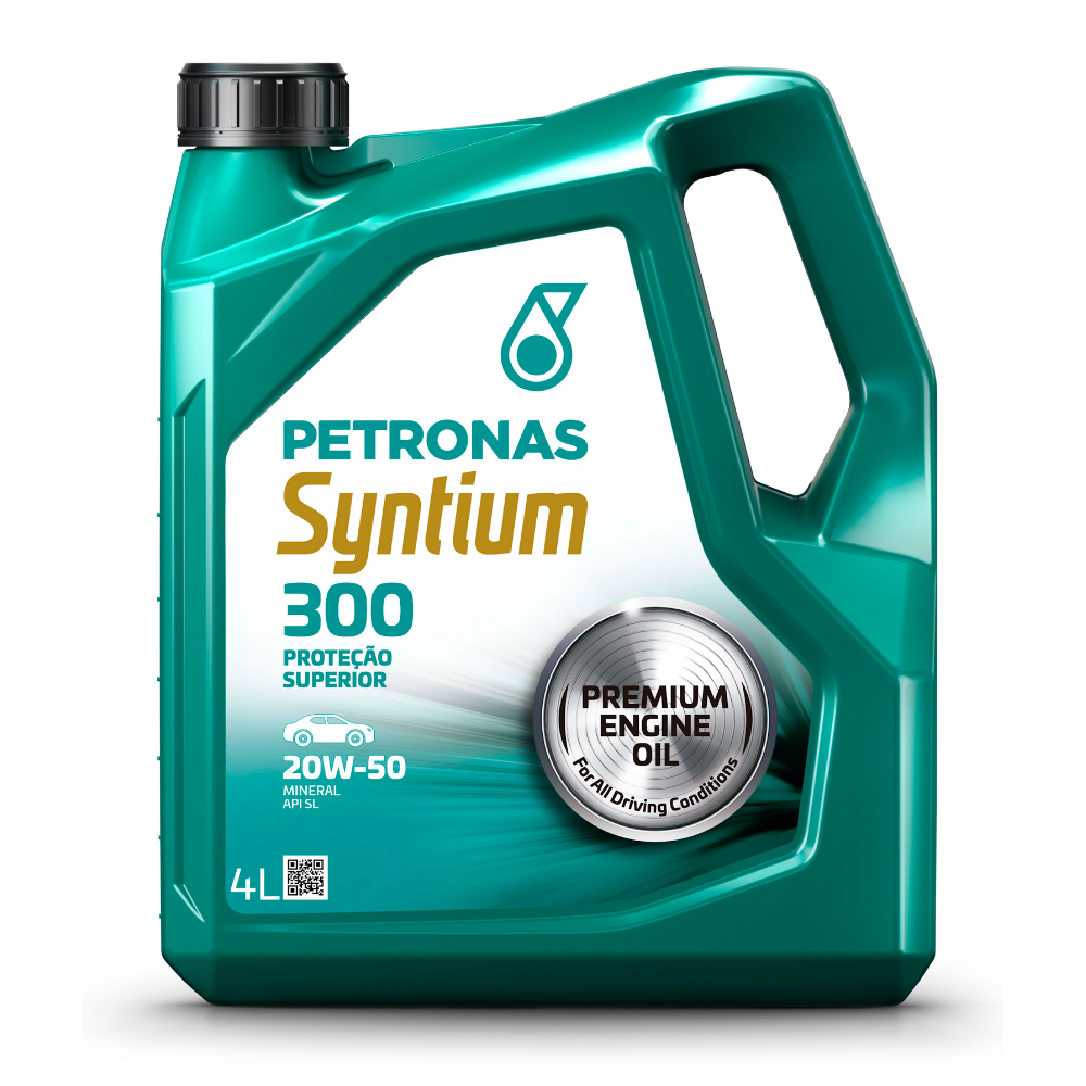 ÓLEO DO MOTOR PETRONAS - SYNTIUM 300 20W50 MINERAL 4L